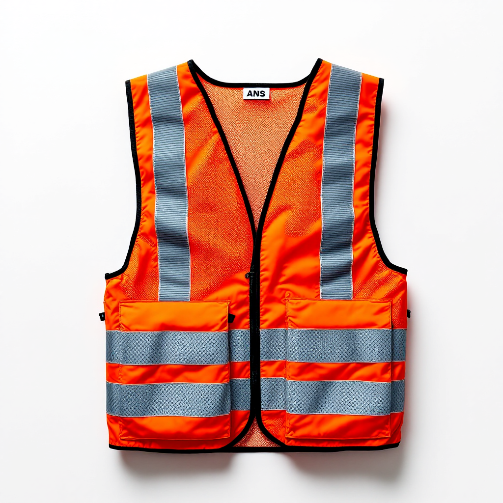 Safety Vest - High Visibility Orange