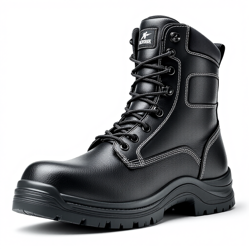 [STB-BLACK-003] Steel Toe Safety Boots
