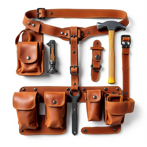 [TB-BROWN-010] Tool Belt - Leather